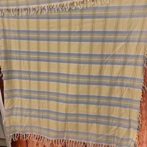 beautiful summer table cloth for small dinning table 100% cotton 90*90cm - Picture 1 of 5
